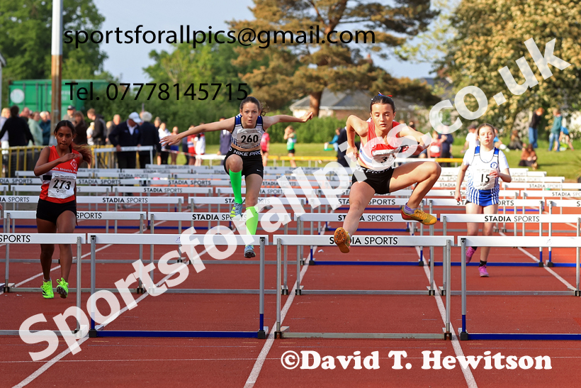 Hurdles, 2026 NEGP 2, Monkton Stadium, Wednesday, May 27th. Photo: David T. Hewitson/Sports for All Pics